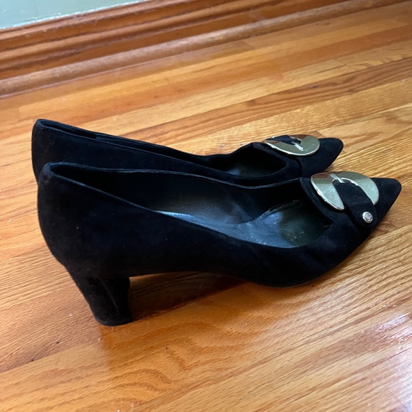 Stuart Weitzman Suede Heels - Picture 7 of 8